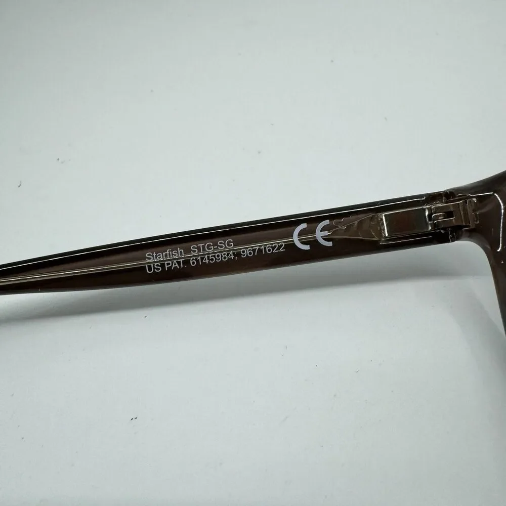 Maui‎ Jim Italy Starfish MJ744-22B 56-16-140 Brown/Blue Sunglasses Frame H11387